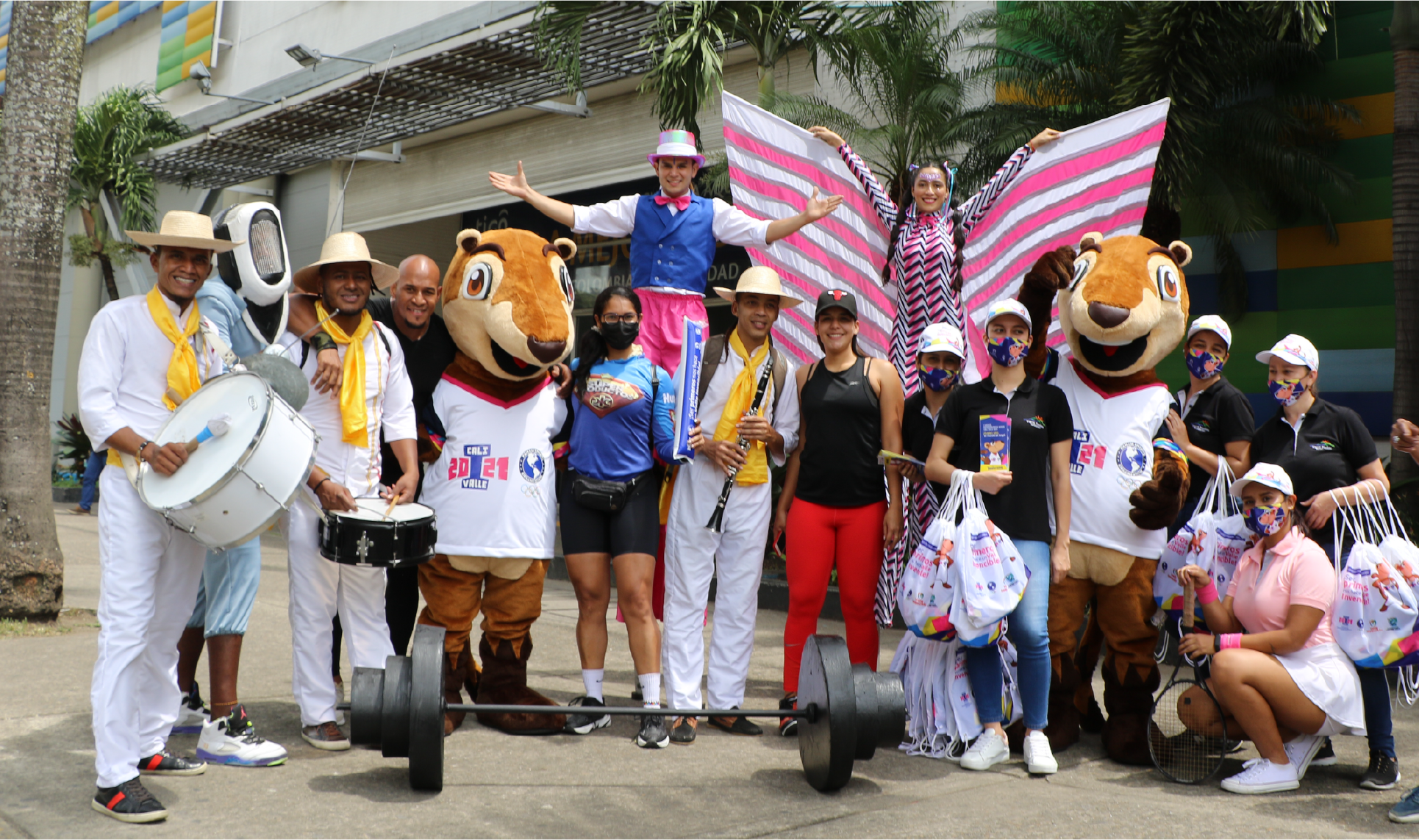 Final image of the 2021 Cali-Valle Junior Panamericanos Games
